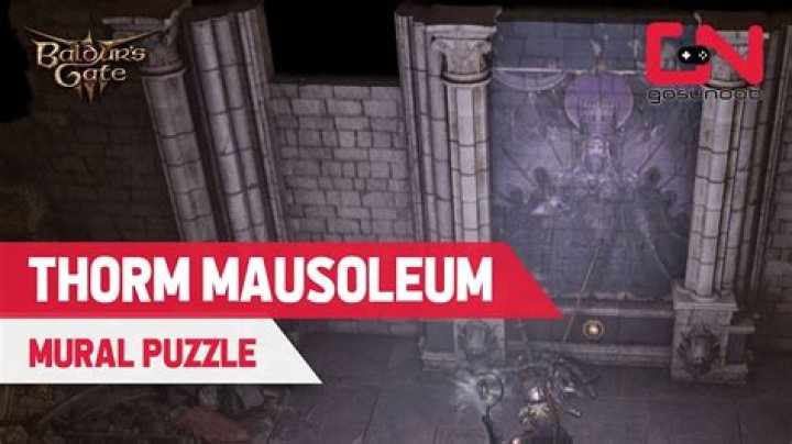 Baldur's Gate 3: How to Solve Ketheric Thorm’s Mausoleum Puzzle (BG3)