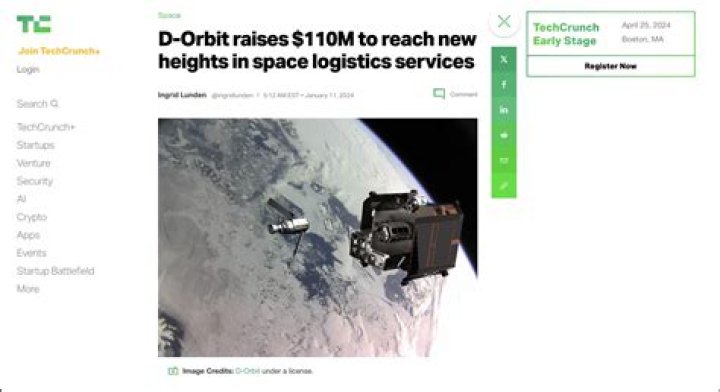 D-Orbit raises $110 million to expand space logistics services