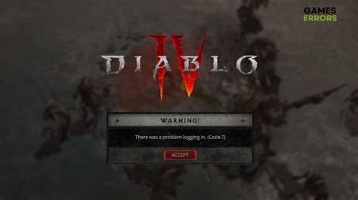 Error Code 7 in Diablo 4 Explained