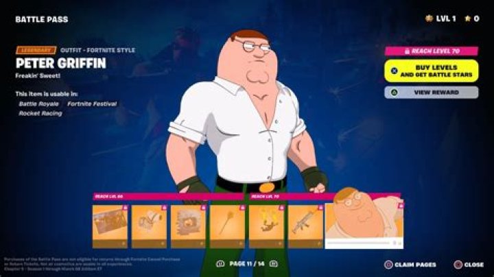 How to Get Peter Griffin Skin in Fortnite