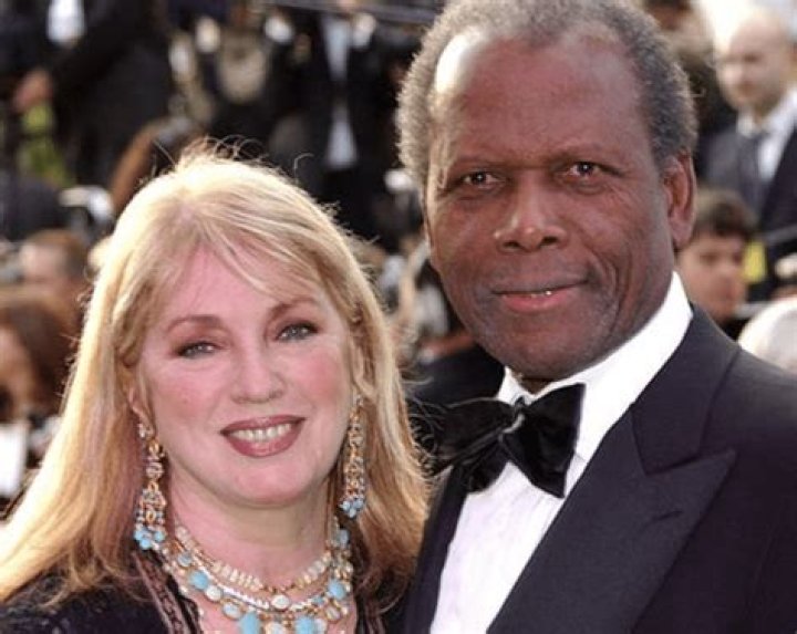 Legendary actor Sidney Poitier fell for his wife of 45 years on a movie set