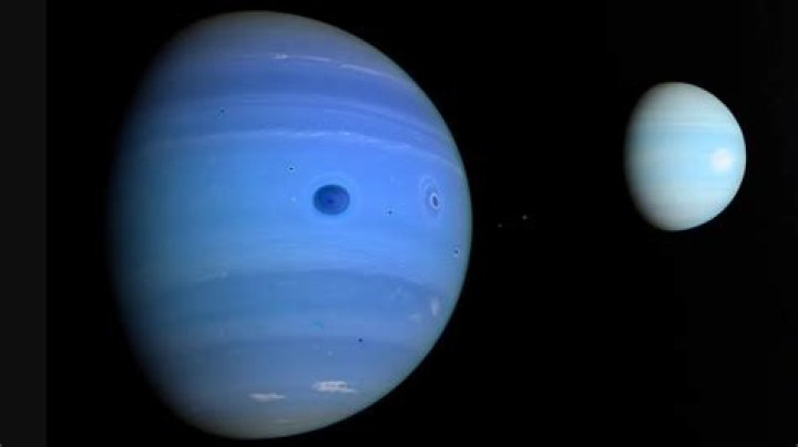 Neptune and Uranus traded cosmic places