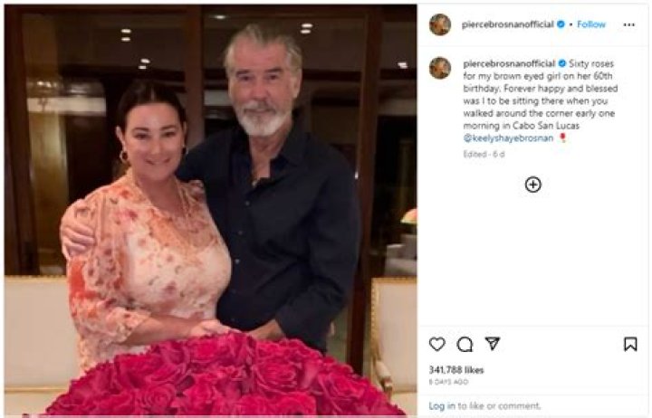 Pierce Brosnan surprises wife Keely with swoonworthy gift to mark milestone birthday