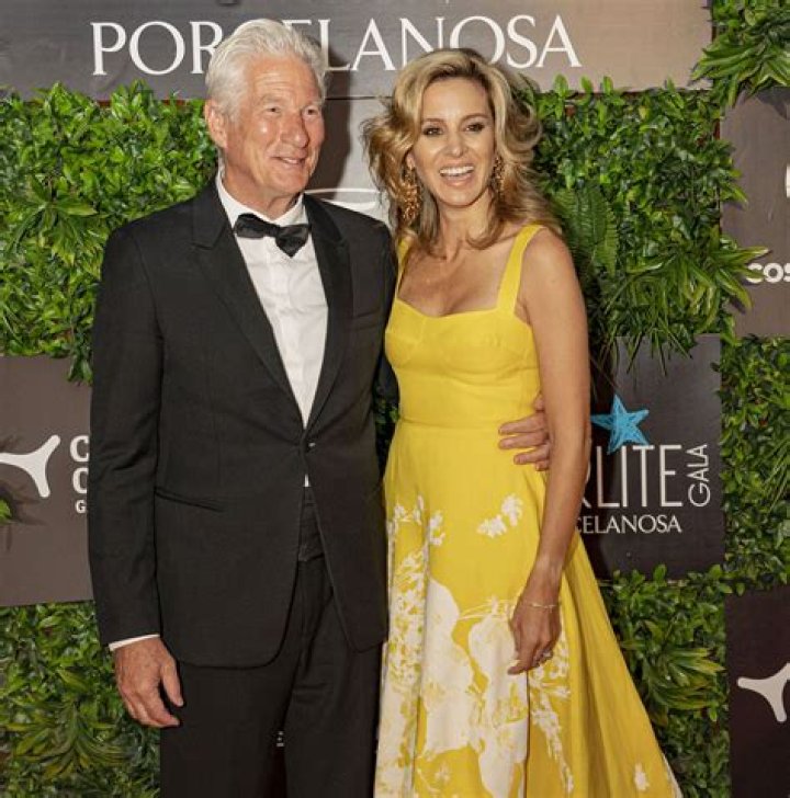 Richard Gere is 33 years older than his wife Alejandra